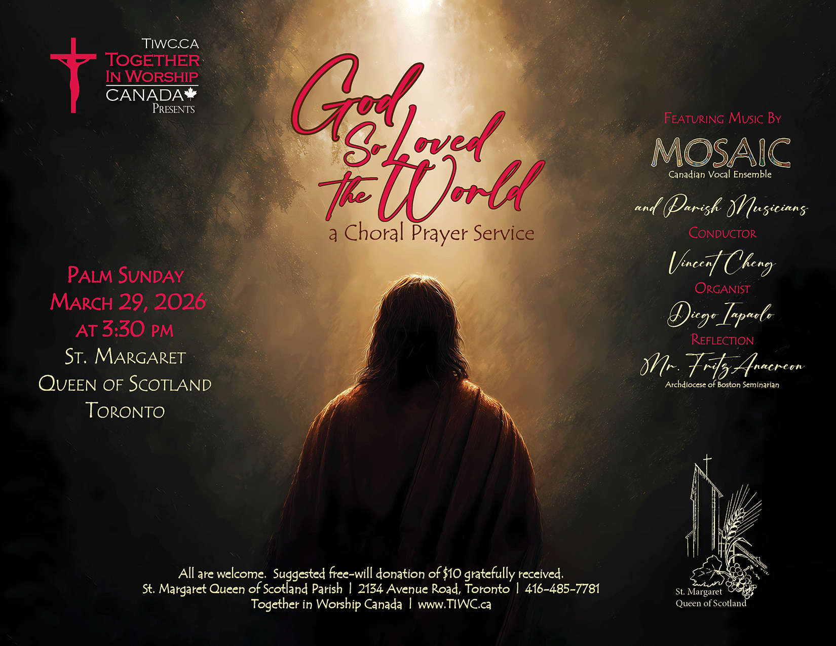 Palm Sunday Concert At St. Margaret of Scotland