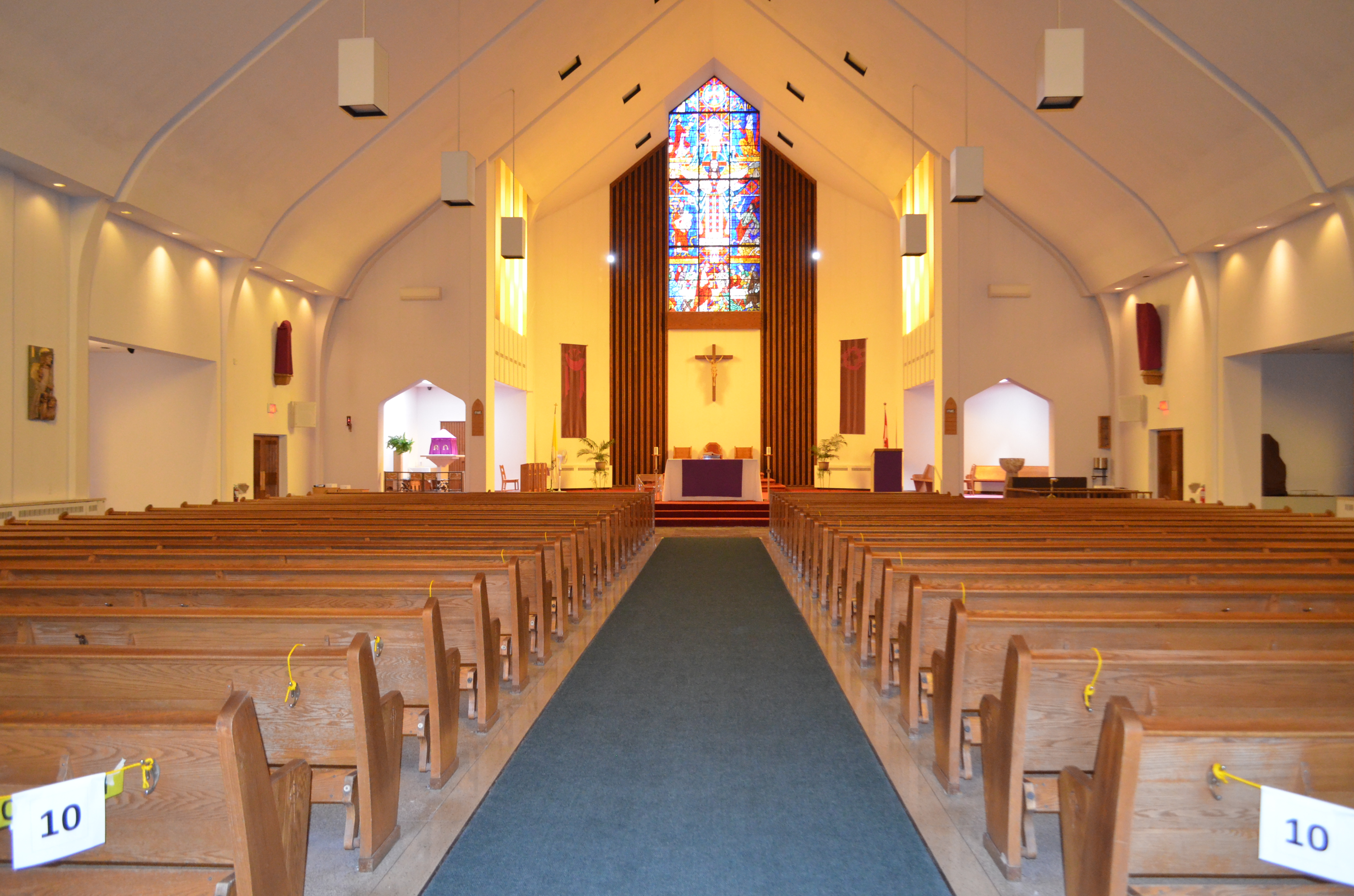 Church with pews